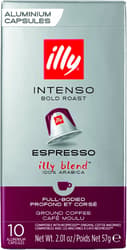 Illy Intenso Espresso 10 Nespresso compatible capsules