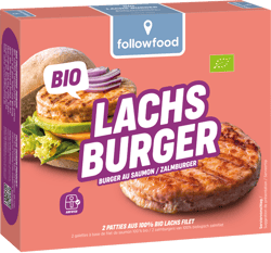 followfood BIO Lachs Burger