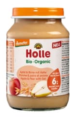 Holle Apple & Pear with Oat Flakes Demeter Fruit Jar
