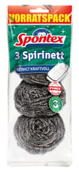 Spontex Spirinett x3, Edelstahlspiralen Vorratspack