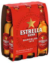 Estrella Damm Sixpack 6x0,33 l (MEHRWEG)