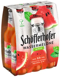 Schöfferhofer Wassermelone+Minze Sixpack 6x0,33 l (MEHRWEG)