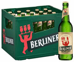 Berliner Mildes Lager Kiste 20x0,5 l (MEHRWEG)