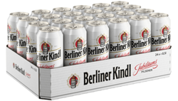 Berliner Kindl Jubiläums Pilsener 24er Tray 24x0,5 l Dose (EINWEG)