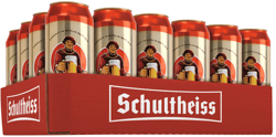 Schultheiss Pilsener 24er Tray 24x0,5 l Dose (EINWEG)