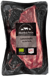 Mark&Fein Organic Lamb Steaks from the Leg SB