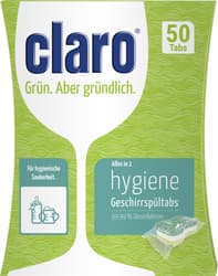claro Hygiene dishwasher tablets