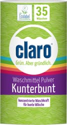 claro “Kunterbunt” laundry powder (for colors)