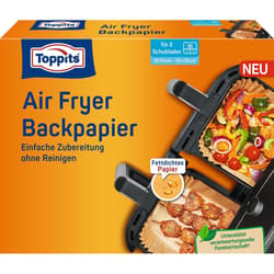 Toppits Backpapier Air Fryer eckig