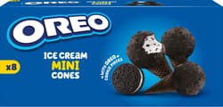 Oreo Mini Cones 8x25 ml