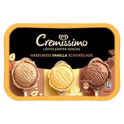 Cremissimo Haselnuss Vanille Schokolade 1000ml