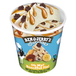 Ben & Jerry's Ice Cream Sundae Oh My! Banoffee Pie