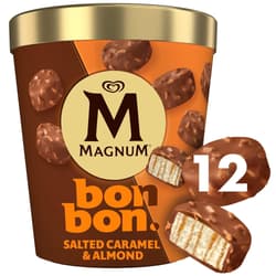 Magnum Bonbon Salted Caramel & Almond 12×17 ml