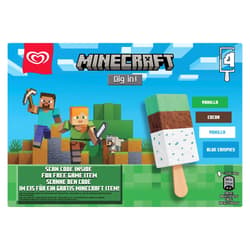 Langnese Minecraft 4×75 ml