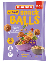 Airfryer snack BALLS falafel-style - carton of 5 bags of 200 g each