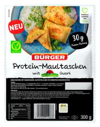 Bürger Protein Ravioli Dumplings with Black Forest Milk Quark Cheese