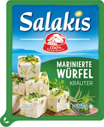 Salakis marinated herb cubes