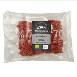Mark&Fein  Bio Rinderhackfleisch, fettreduziert