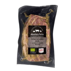 Mark&Fein BIO Schwein Nackensteak in Kr.Knobl. SB
