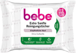 bebe Belebende Reinigungstücher Mischhaut