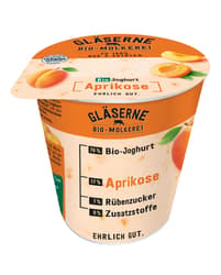 Gläserne Molkerei BIO Joghurt Aprikose