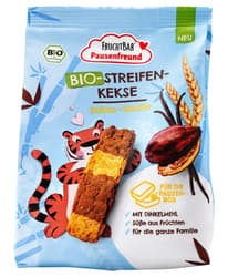 FruchtBar Pausenfreund Bio Streifen-Kekse