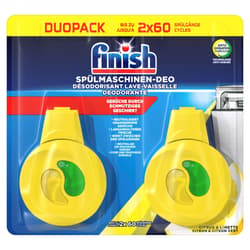 Finish Dishwasher Deodorizer Citrus & Lime Duo Pack, 2 Pieces