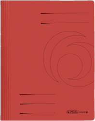 herlitz Schnellhefter easy orga Karton intensiv rot DIN A4