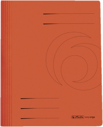 herlitz Schnellhefter easy orga Karton intensiv orange DIN A4