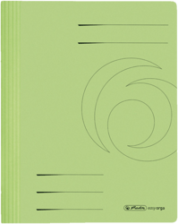 herlitz Schnellhefter easy orga Karton intensiv hellgrün DIN A4