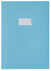 HERMA paper exercise book cover DIN A4 light blue