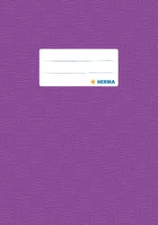 HERMA Heftschoner gedeckt violett DIN A5