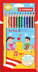 STABILO Buntstifte Trio dick 17,5cm 12 Stück