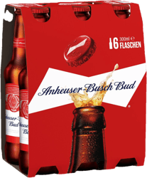 Anheuser-Busch Bud 6x0,3l MEHRWEG