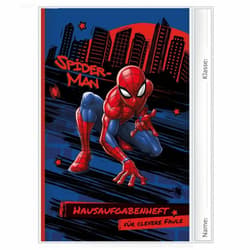 Roth Marvel Spider-Man homework planner for clever slackers, DIN A5