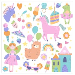 Serviette 33x33cm "Girly"