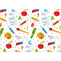 Gift Wrapping Paper 2 m x 70 cm "School"