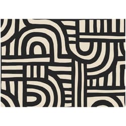 Gift Wrapping Paper 2 m x 70 cm "Mr. & Mrs. Labyrinth Black"