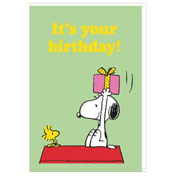 Greeting Card 11.5x17 cm "Birthday Card PK 399 Snoopy"