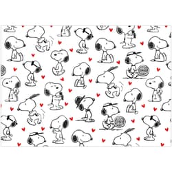 Gift Wrapping Paper 2 m x 70 cm "Snoopy Infinity White"