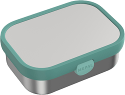 Campus Edelstahl Bento Brotdose mit Gabel - Cool mint