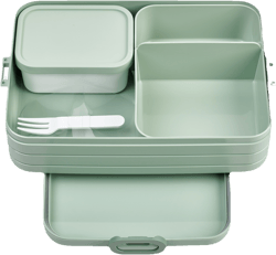 Bento Lunchbox Take a Break large - Nordic sage