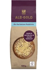 ALB-GOLD BIO Hartweizen Pasta Nudelreis