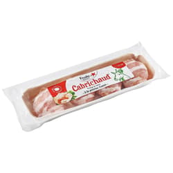 Cabrichaud goat grilling cheese with bacon