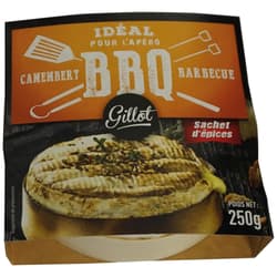 Camembert BBQ grilling cheese