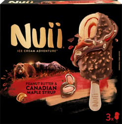 Nuii Stieleis Peanut Butter & Canadian Maple Syrup 3x90 ml