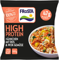 Frosta High Protein Chicken with Rice & Wok Vegetables 500g