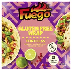 Fuego Gluten Free Tortilla Wraps 15 cm