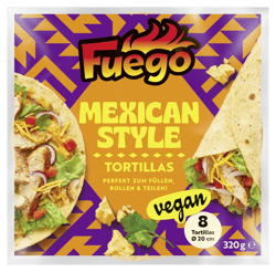 Fuego Tortillas Mexican Style 20 cm
