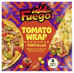 Fuego Tomato Tortillas 20 cm